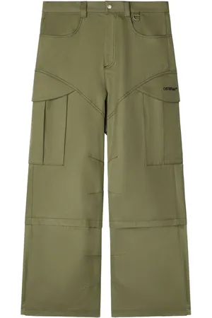 OFF-WHITE Cargo-bukser med lige ben og broderi