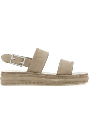 Fendi Sandaler i ruskind