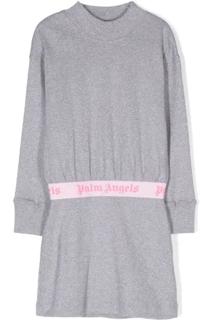 Palm Angels Kjole med logobånd i taljen