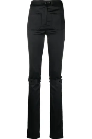 Courrèges Satin-bukser med remme