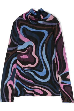 PUCCI Junior Top med Marmo-tryk