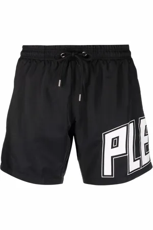 Philipp Plein Badeshorts med logotryk