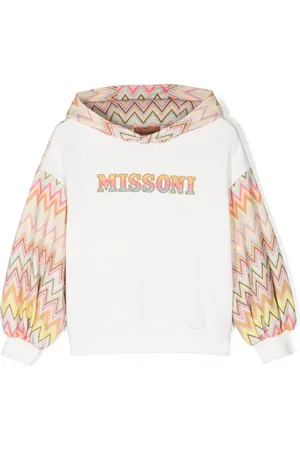 Missoni Hættetrøje med zigzag-tryk