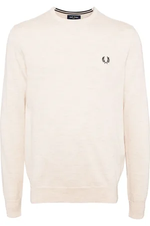 Fred Perry Klassisk trøje med rund hals