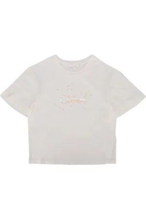 Chloé T-shirt med logotryk