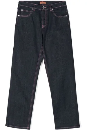 Missoni Jeans med zigzag-broderi