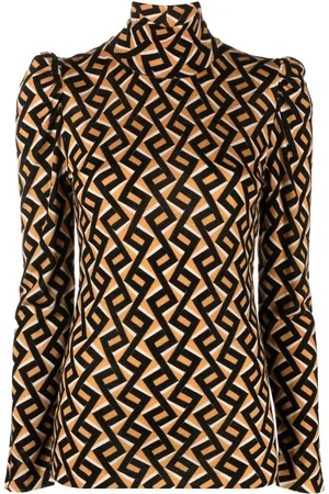 Diane von Furstenberg Trøje med zigzag-mønster