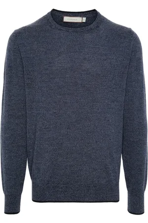 CANALI Sweater med meleret effekt