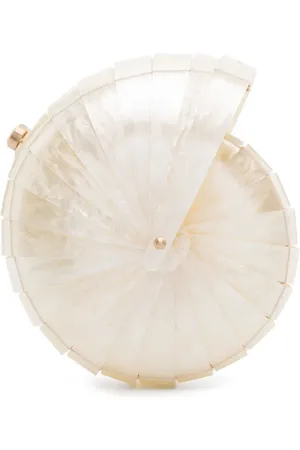 Cult Gaia Shell Sirena clutch