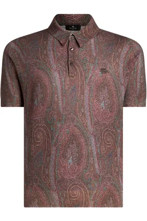 Etro Polo med paisleytryk