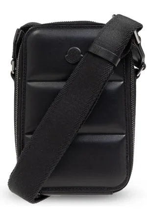 Moncler Messenger-taske med præget logo