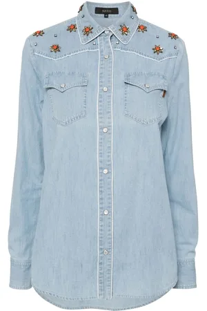 Gucci Denimskjorte med udsmykning