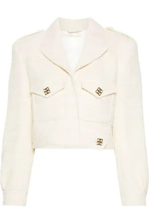 Givenchy Cropped tweed-jakke