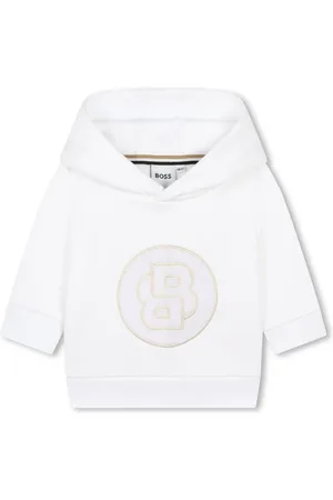 HUGO BOSS Hættetrøje med broderet logo