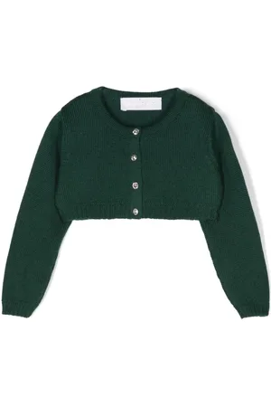 COLORICHIARI Cardigan med krystaludsmykning