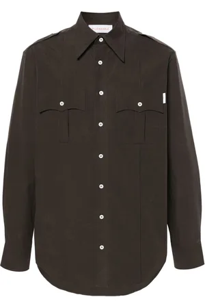 Bluemarble Utilitarian poplin-skjorte