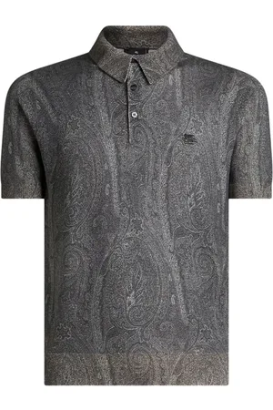 Etro Polo med paisleytryk