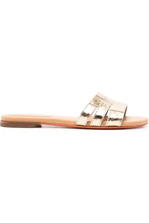 santoni Flade sandaler med åben tå