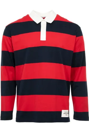 Moncler Langærmet polo med striber
