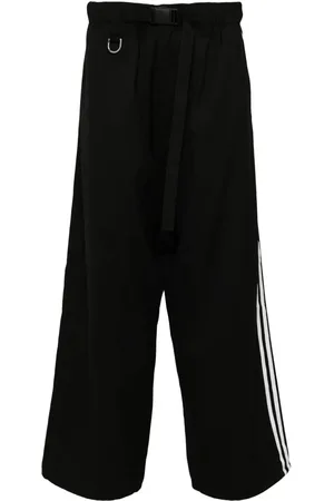 Y-3 X Adidas bukser med tre striber og logo