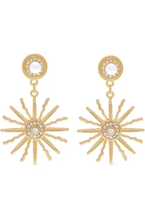 Hzmer Jewelry øreringe med udsmykket solmotiv