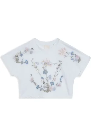 Givenchy T-shirt med blomstertryk