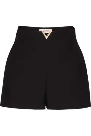 VALENTINO GARAVANI Skræddersyede Crepe Couture-shorts