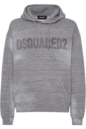 Dsquared2 Logo-udsmykket hættetrøje