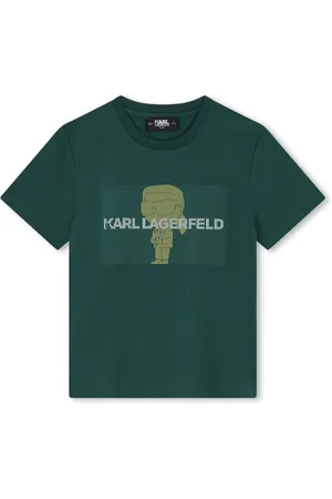 Karl Lagerfeld T-shirt med grafisk tryk