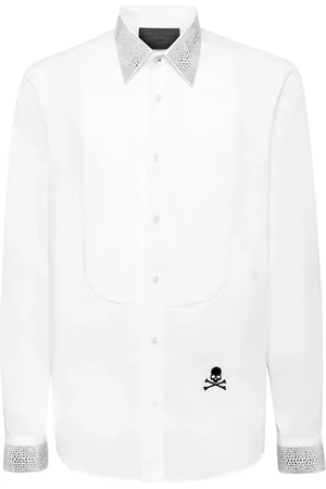 Philipp Plein Black Tie skjorte