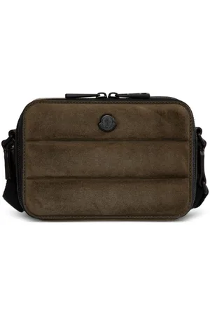Moncler Crossbody-taske med logomærke og paneler