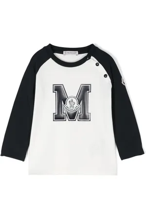 Moncler T-shirt i jersey med gummi-logo
