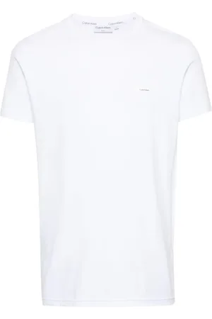 Calvin Klein Strækbar T-shirt med logomærke