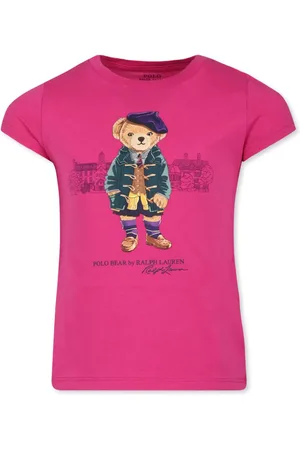 Ralph Lauren T-shirt med bamse-tryk