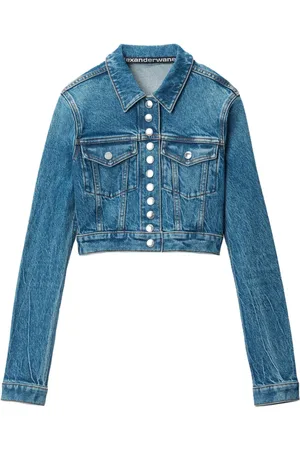 Alexander Wang Shrunken denimjakke