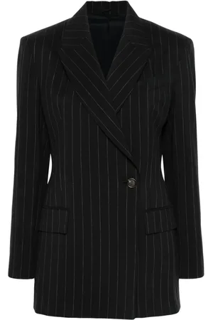 Brunello Cucinelli Nålestribet blazer i uld