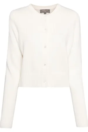 N.PEAL Cardigan med rund hals