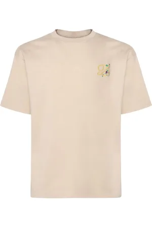 Drôle de Monsieur T-shirt med logobroderi
