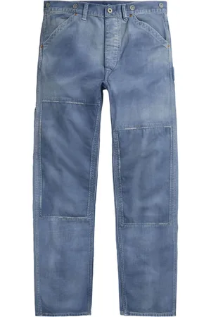 Ralph Lauren Jeans med patchwork-detalje