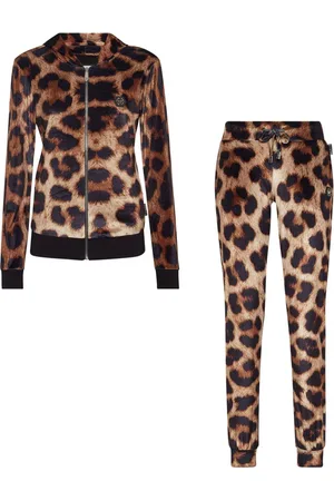 Philipp Plein Joggingsæt med leopardtryk