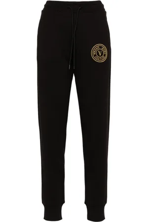 VERSACE Joggingbukser med broderet logo