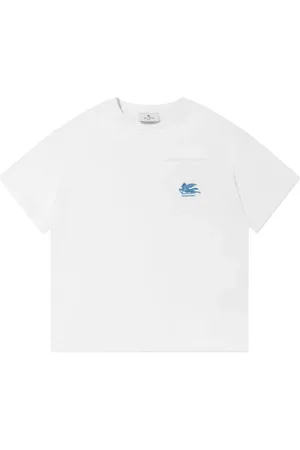 Etro T-shirt med logobroderi