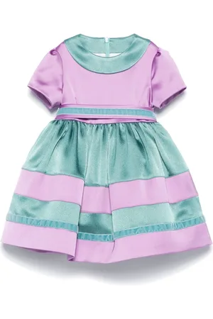 COLORICHIARI Kjole i satin