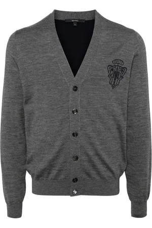 Gucci Cardigan med våbenskjold-tryk