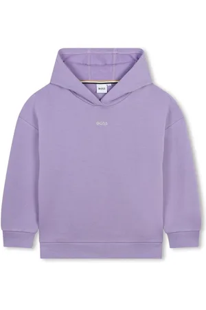 HUGO BOSS Hættetrøje med broderet logo