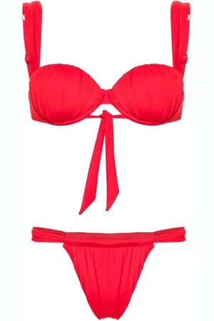 Noire Swimwear Cheeky bikinisæt med ruche