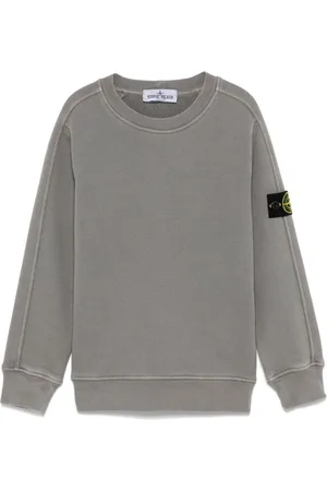 Stone Island Sweater med kompasmærke