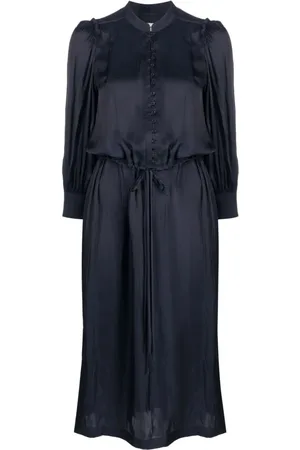 Zadig & Voltaire Relinda skjortekjole med satin-finish