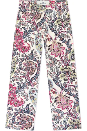 Etro Paisley-mønstrede bukser