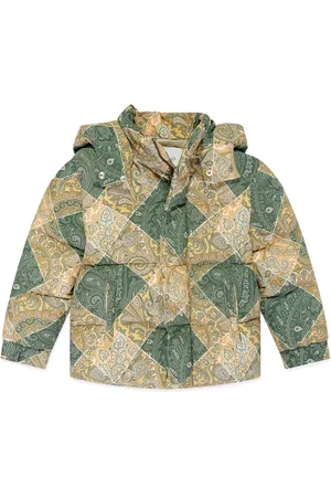Etro Dynejakke med paisleytryk